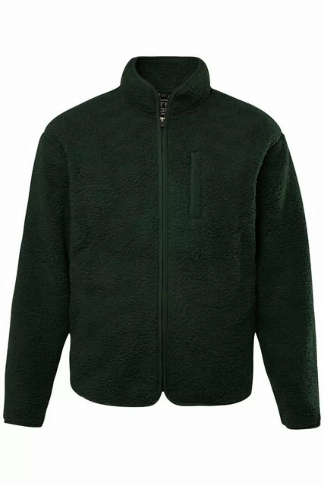 STHUGE Fleecejacke STHUGE Teddyjacke Fleecefutter Stehkragen bis 8 XL günstig online kaufen