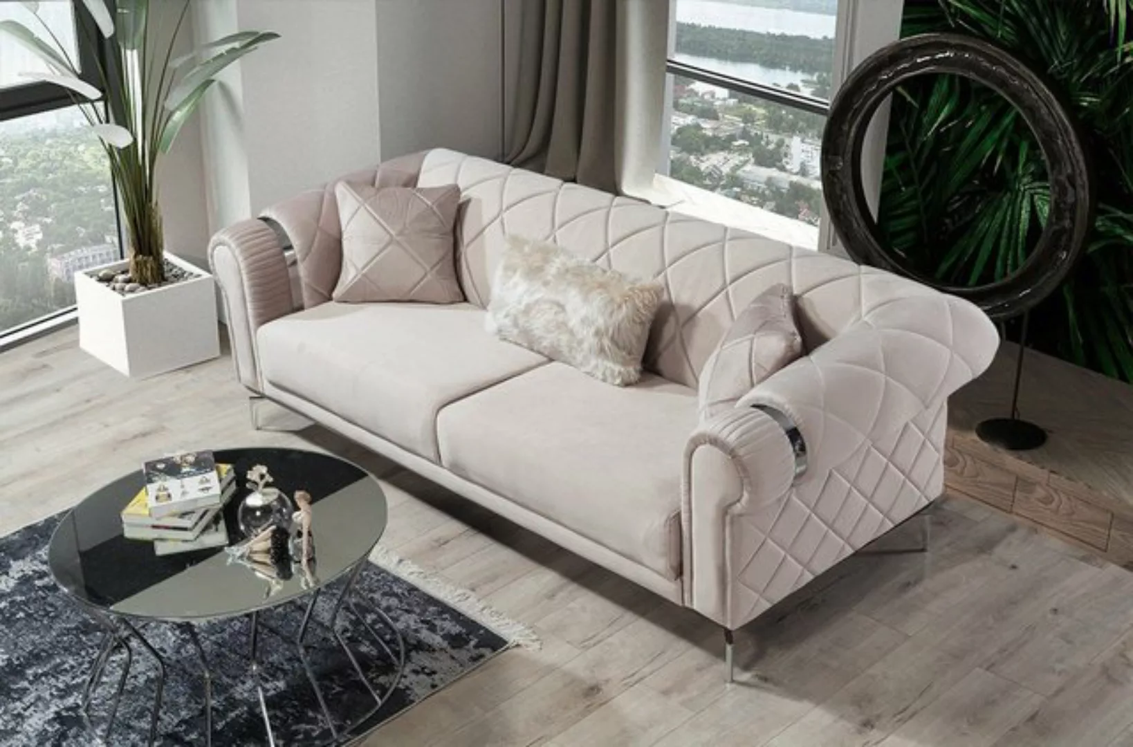 Villa Möbel Sofa Sofy, 1 Stk. 2-Sitzer, Quality Made in Turkey, Luxus-Micro günstig online kaufen