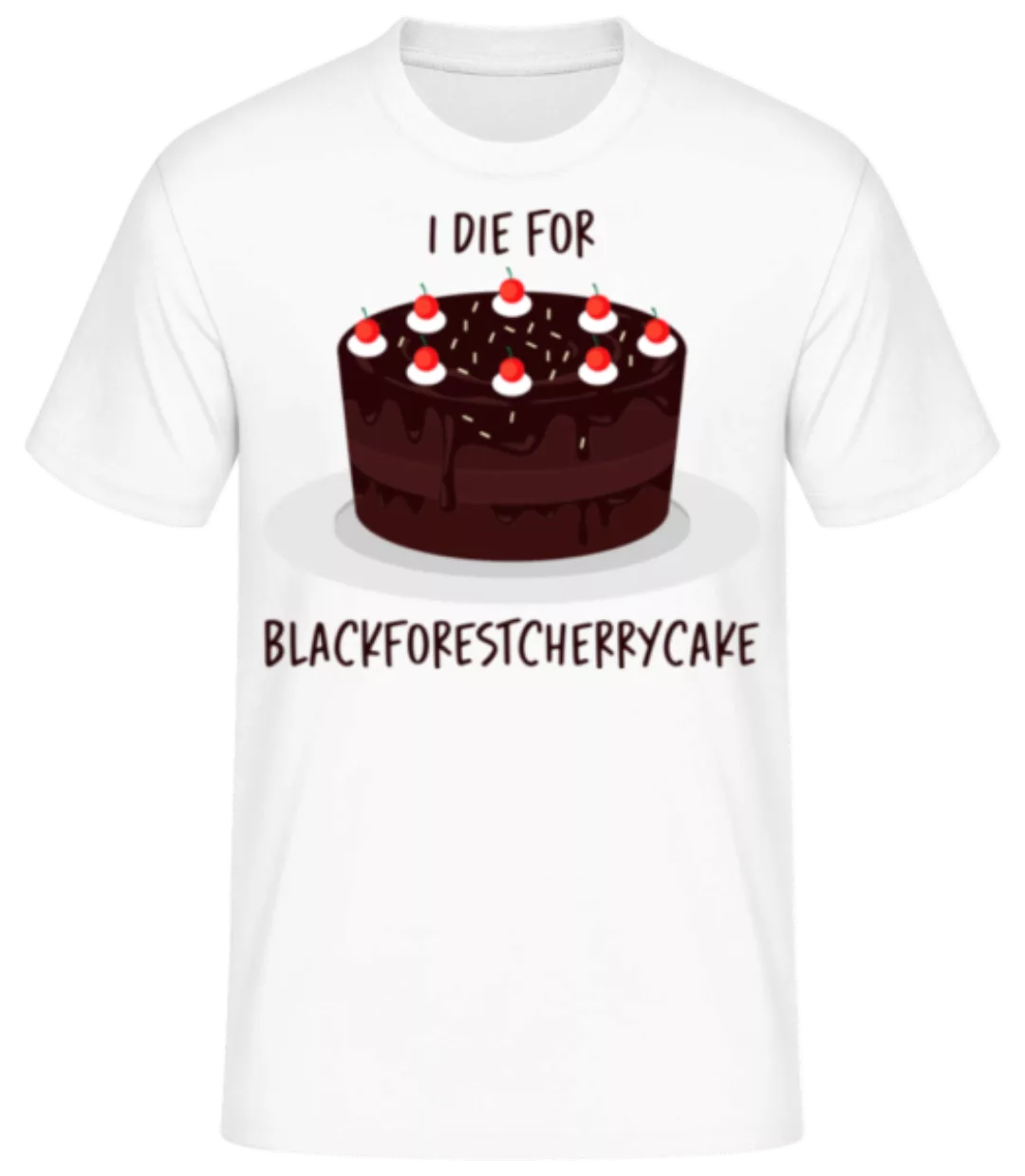 Blackforestcherrycake · Männer Basic T-Shirt günstig online kaufen