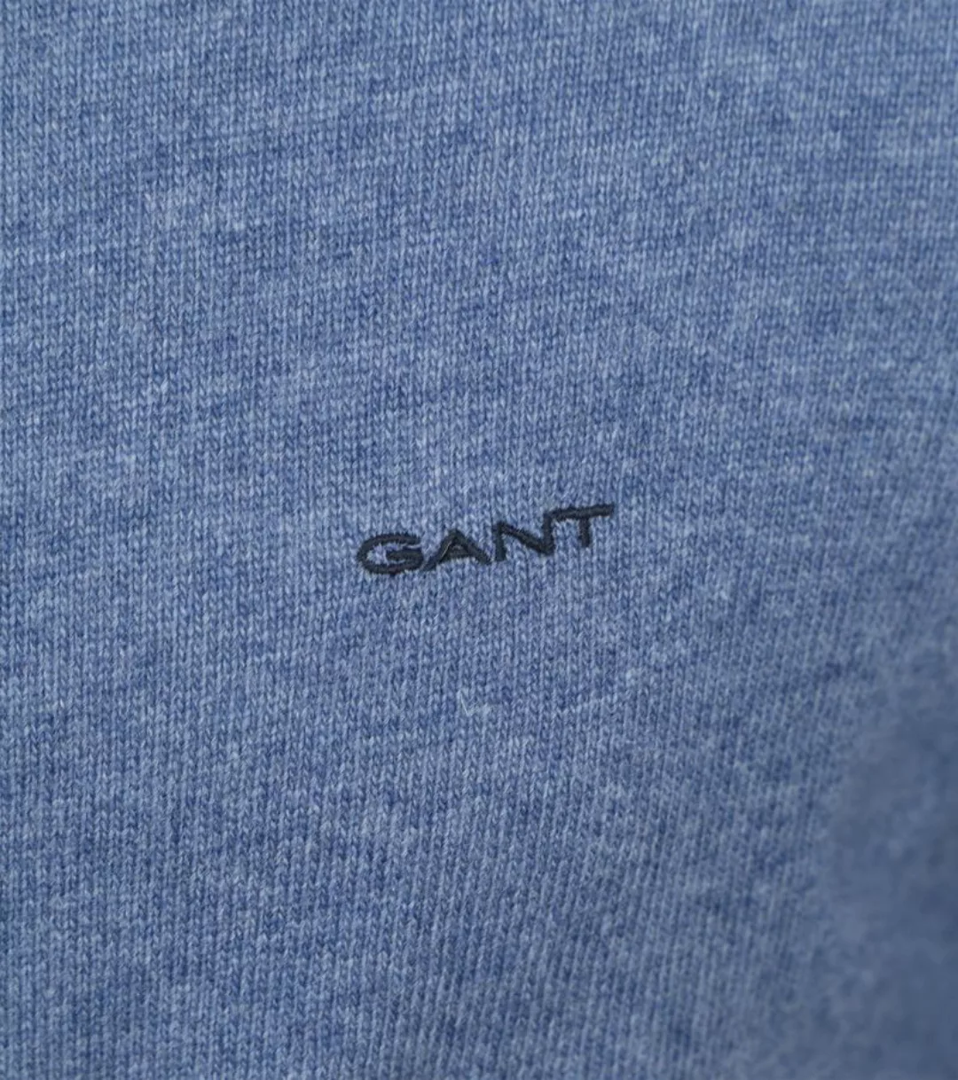Gant Strickjacke Lambswool Blau - Größe XXL günstig online kaufen