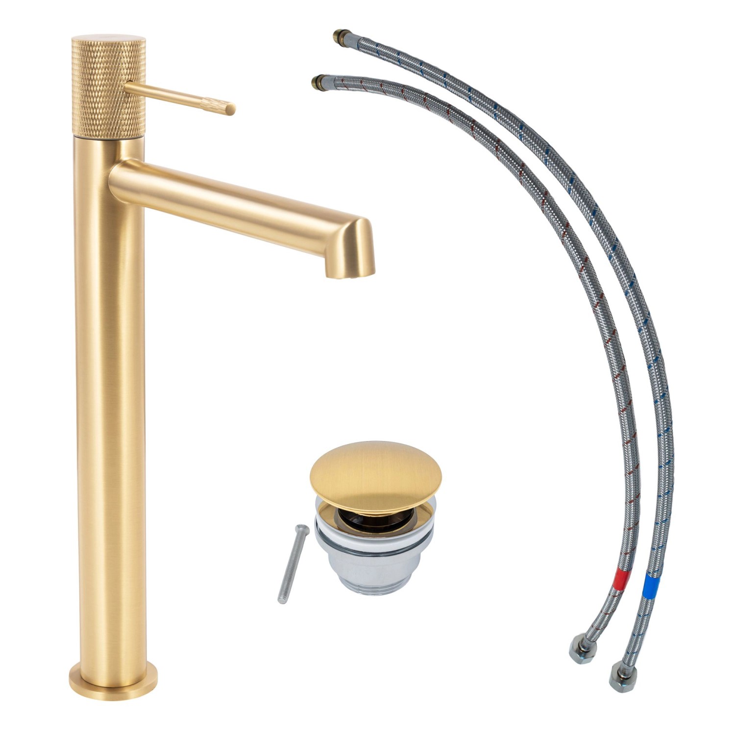 Schöner Wohnen Waschtischarmatur Kadia Auslaufhöhe 24,2 cm Mattgold günstig online kaufen