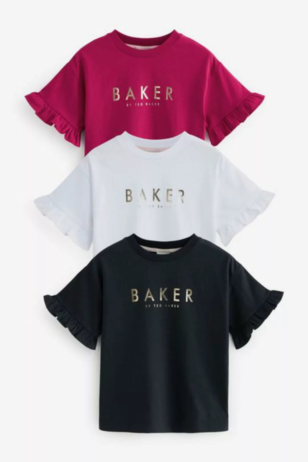 Baker by Ted Baker T-Shirt Baker by Ted Baker T-Shirts im 3er-Pack (3-tlg) günstig online kaufen