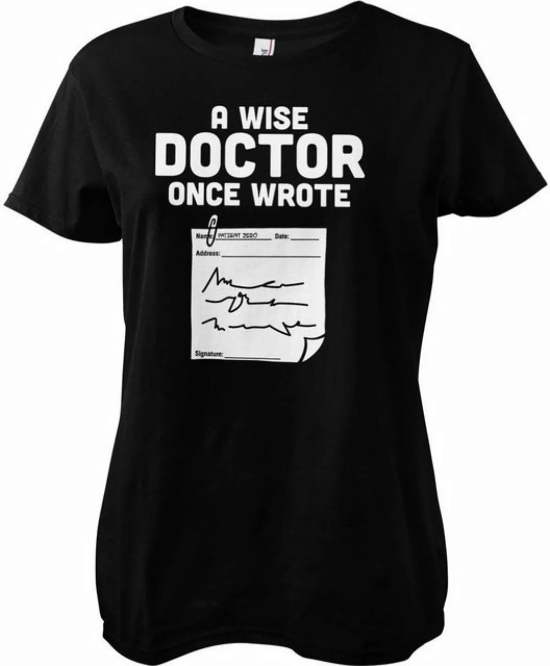 Hybris T-Shirt A Wise Doctor Once Wrote... Girly Tee günstig online kaufen