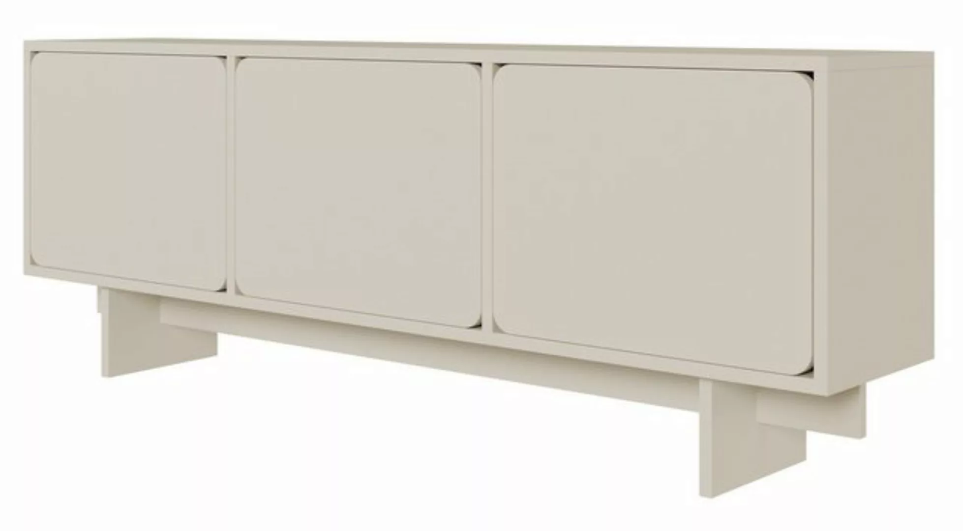 Selsey TV-Schrank WUWU 3-türig mit Push-to-Open-Funktion, 150 cm günstig online kaufen