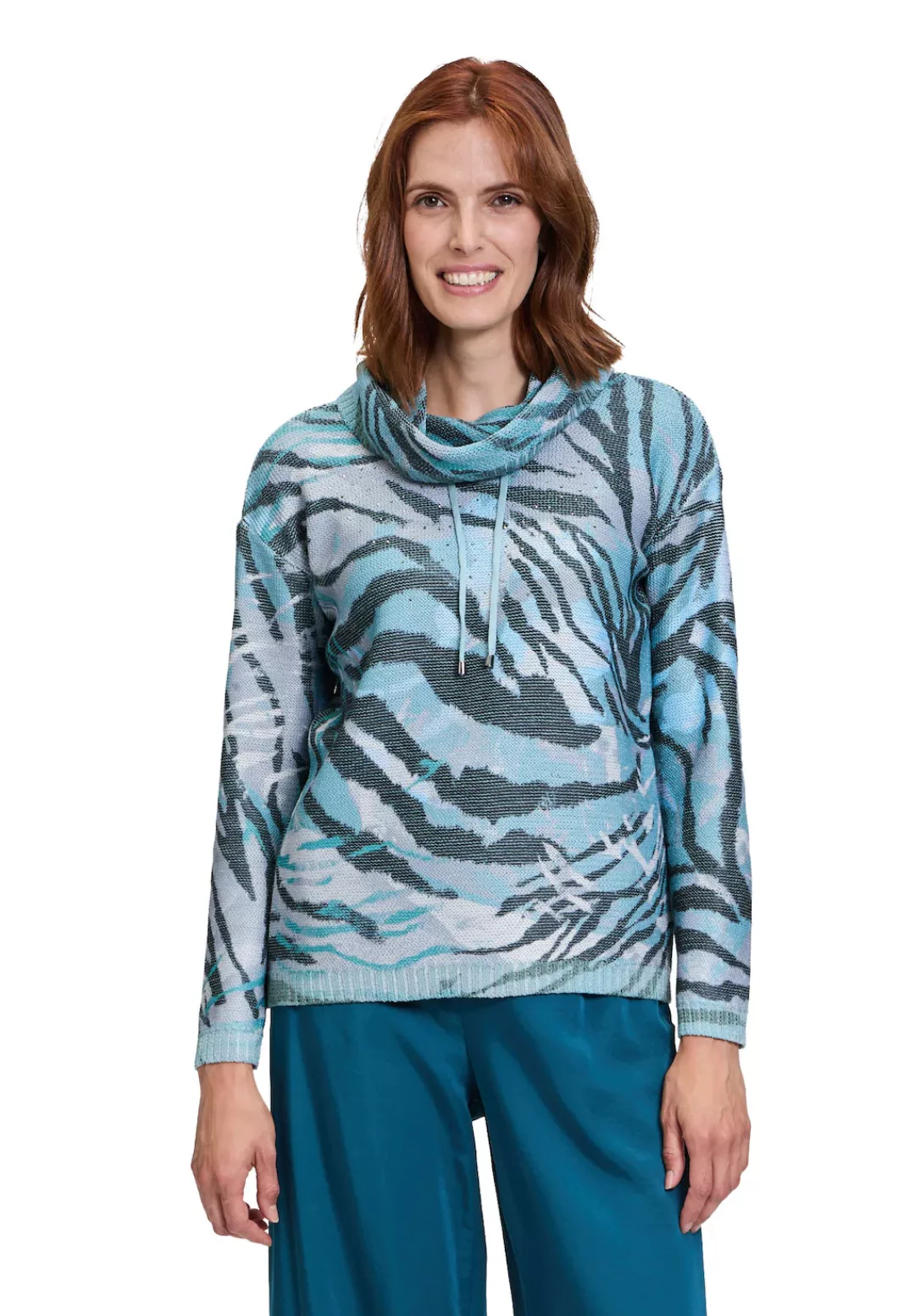 Betty Barclay Strickpullover "Betty Barclay Strickpullover mit Print", Druc günstig online kaufen