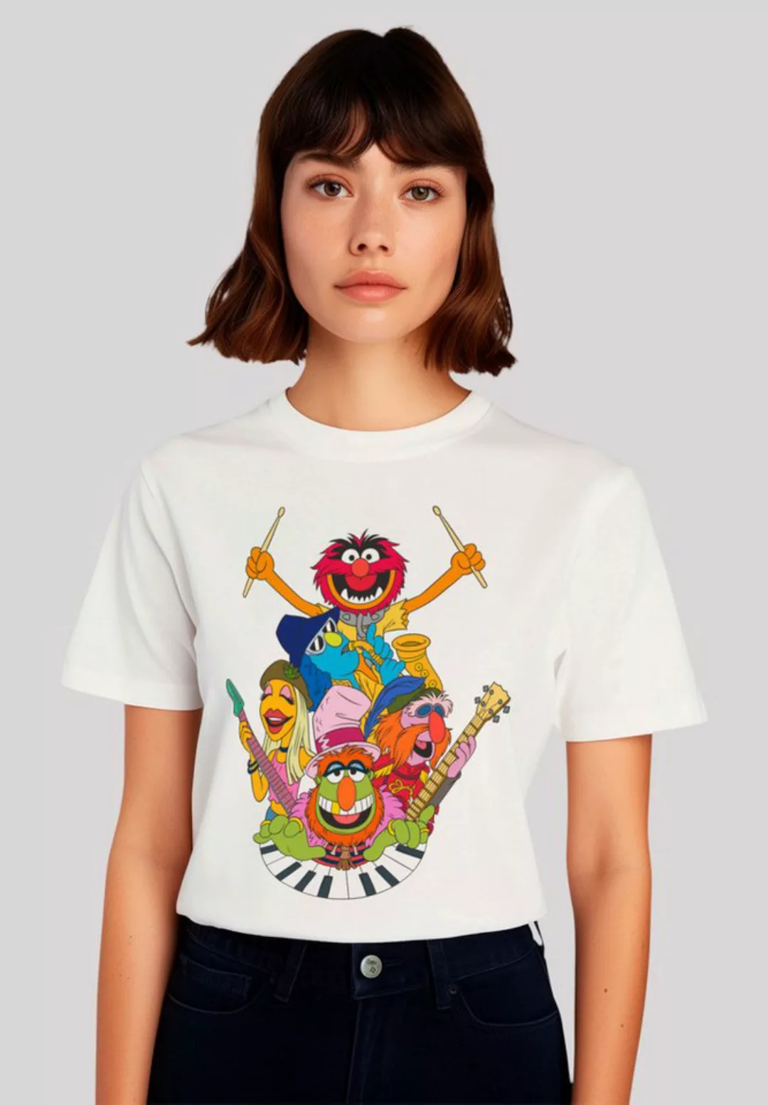 F4NT4STIC T-Shirt Disney Muppets Dr. Teeth and The Electric Mayhem Premium günstig online kaufen