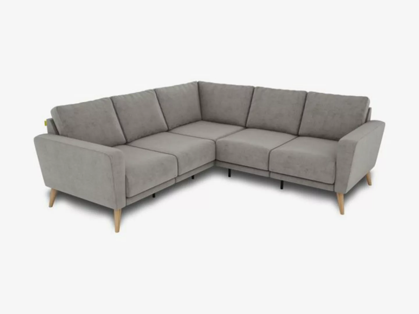 KAUTSCH.com Ecksofa LOTTA, L-Form, 5-Sitzer Ecksofa, zerlegbares System, mo günstig online kaufen