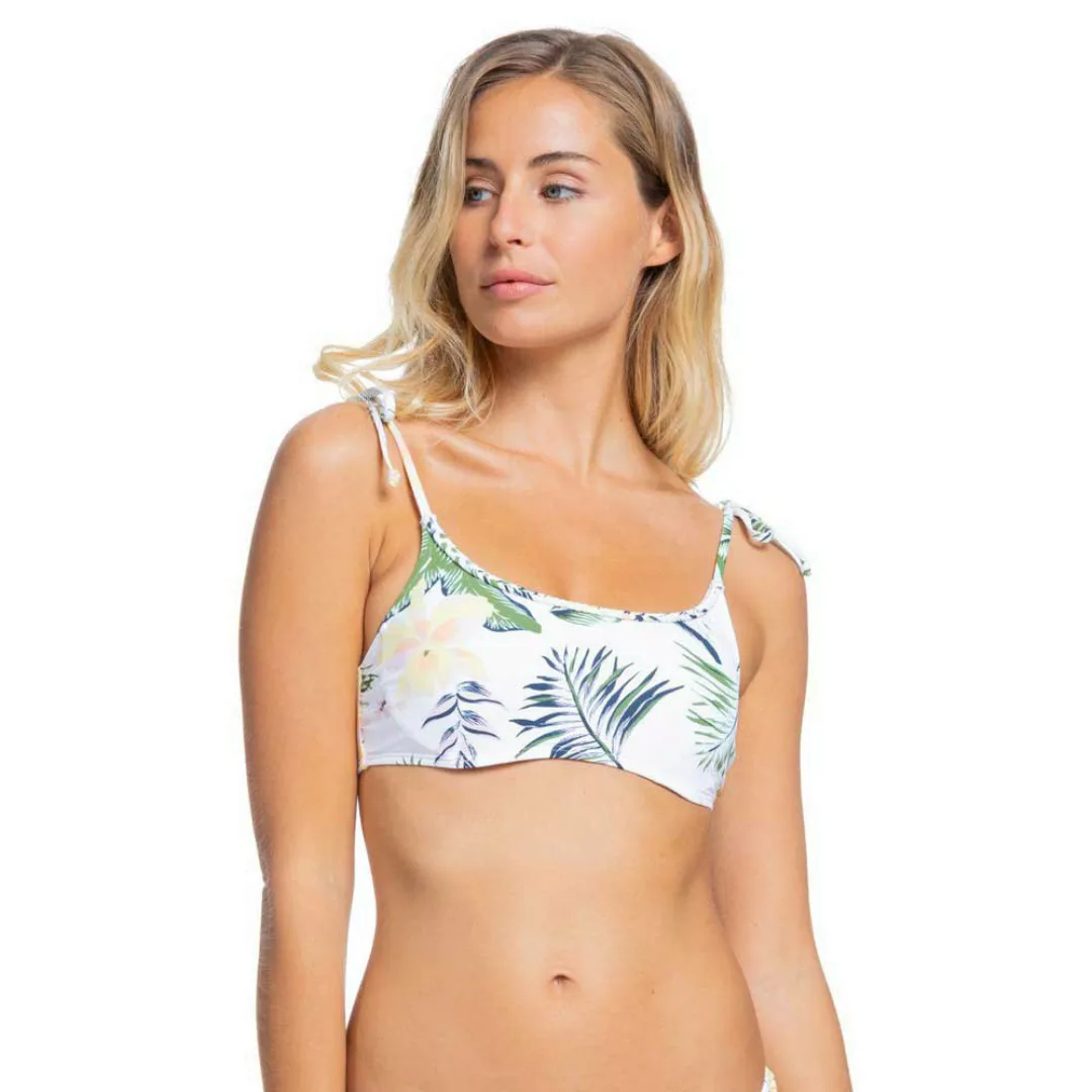 Roxy Bloom Underwire Bralette Bikini Oberteil M Bright White Praslin günstig online kaufen