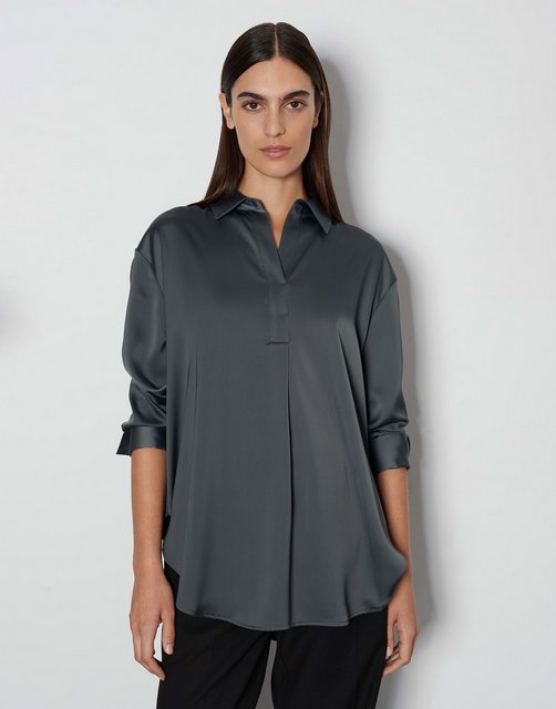 someday Satinbluse Satinbluse ZANZA Loose im Oversize Stil günstig online kaufen