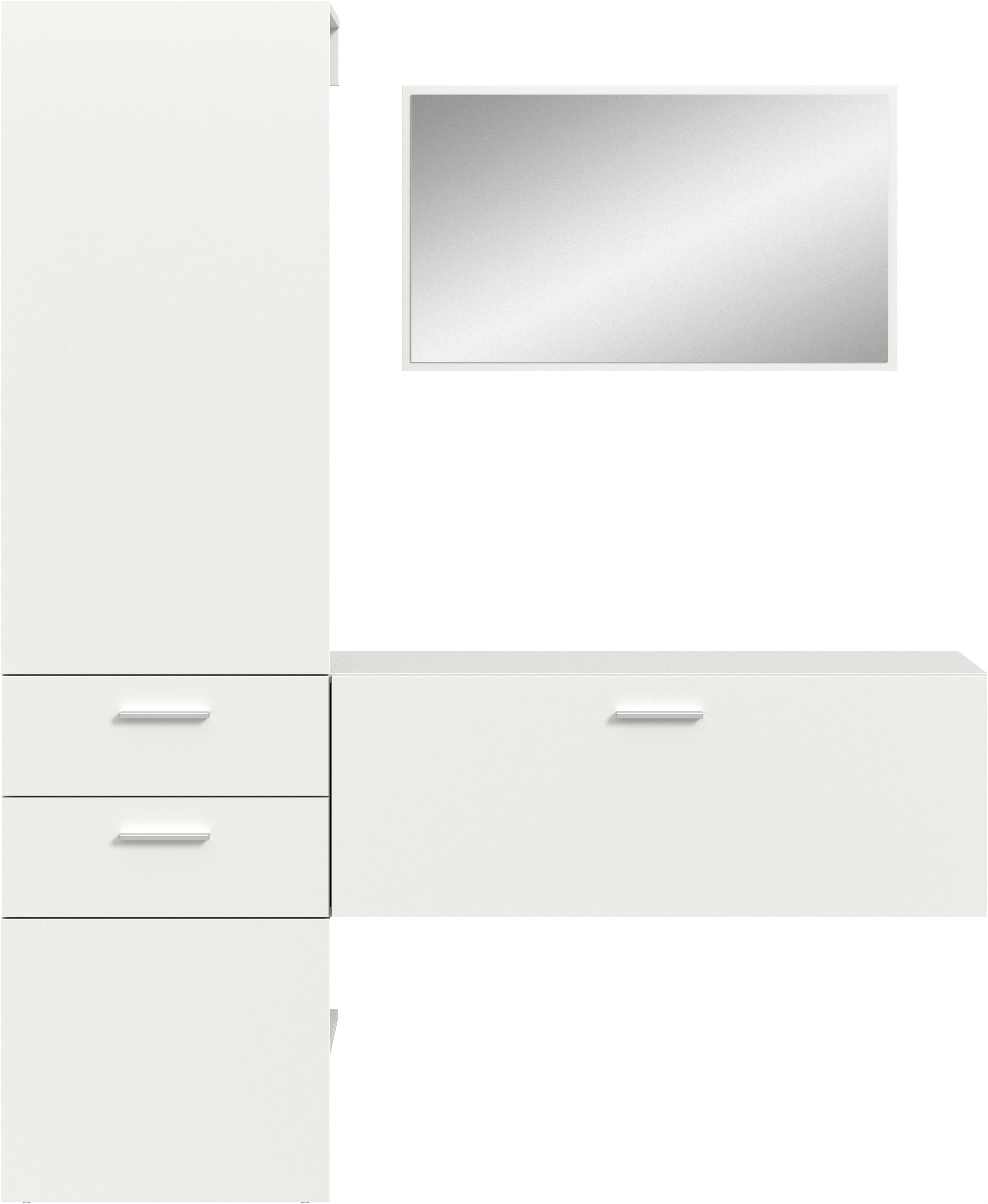 INOSIGN Garderoben-Set, (Set, 3 St.), Lumo, Garderobenset Breite 156 cm, Sp günstig online kaufen