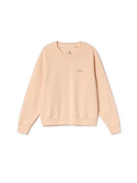 TWOTHIRDS Sweatshirt Leskov - Bleached Apricot aus softer Bio Baumwolle günstig online kaufen