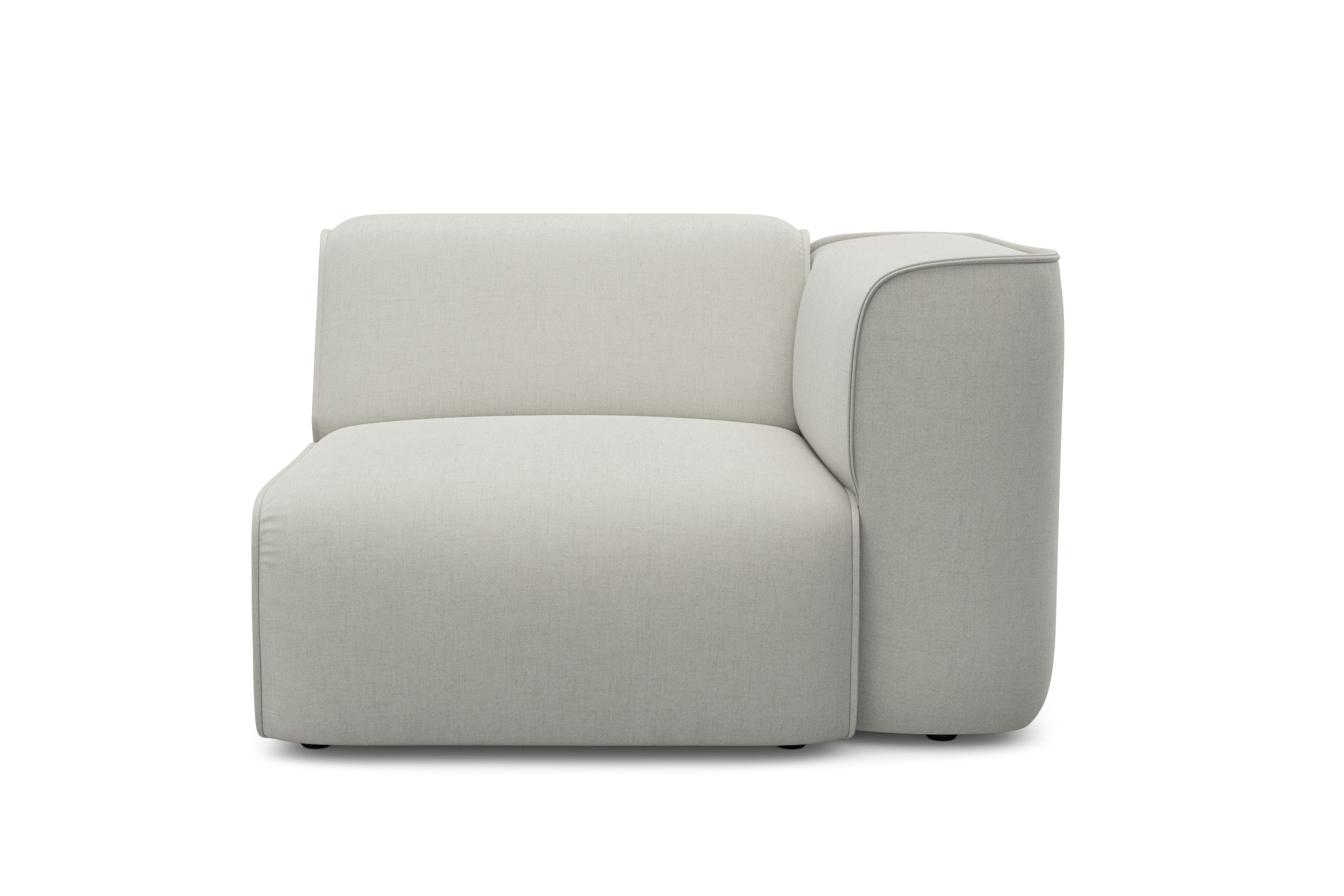 RAUM.ID Sessel "Merid Sofa-Eckelement, Maße B/T/H: 109/97/46 cm", als Modul günstig online kaufen