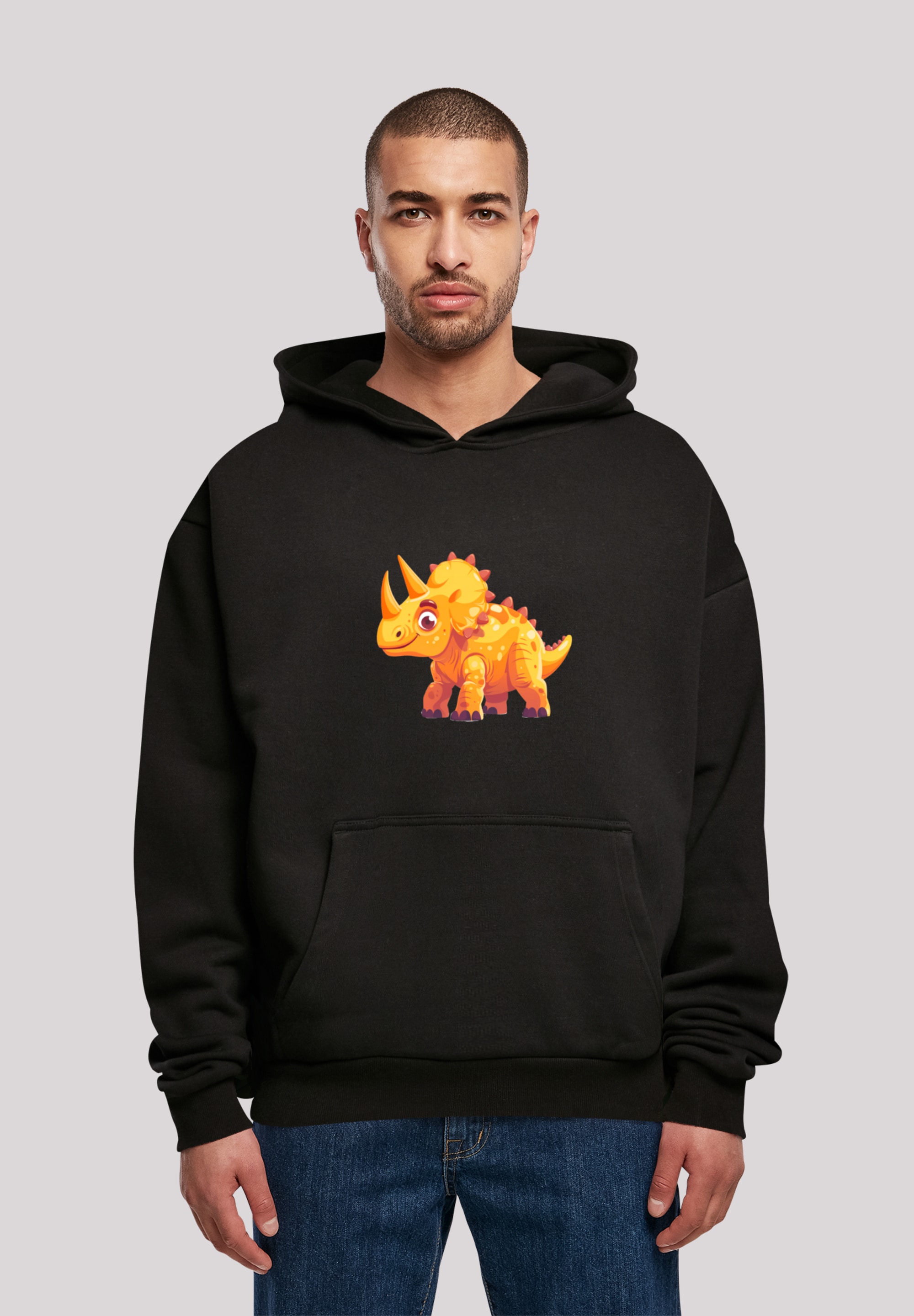 F4NT4STIC Kapuzenpullover "Süßer Triceratops Dinosaurier", Premium Qualität günstig online kaufen