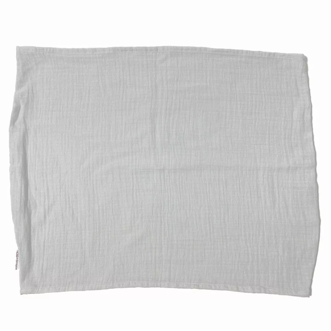 HOBEA-Germany Stillkissenbezug Baby Lagerungsbezug Musselin hellgrau, günstig online kaufen