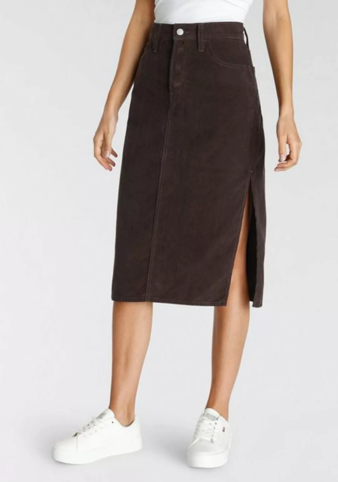 Levi's® Cordrock Side Slit Skirt günstig online kaufen