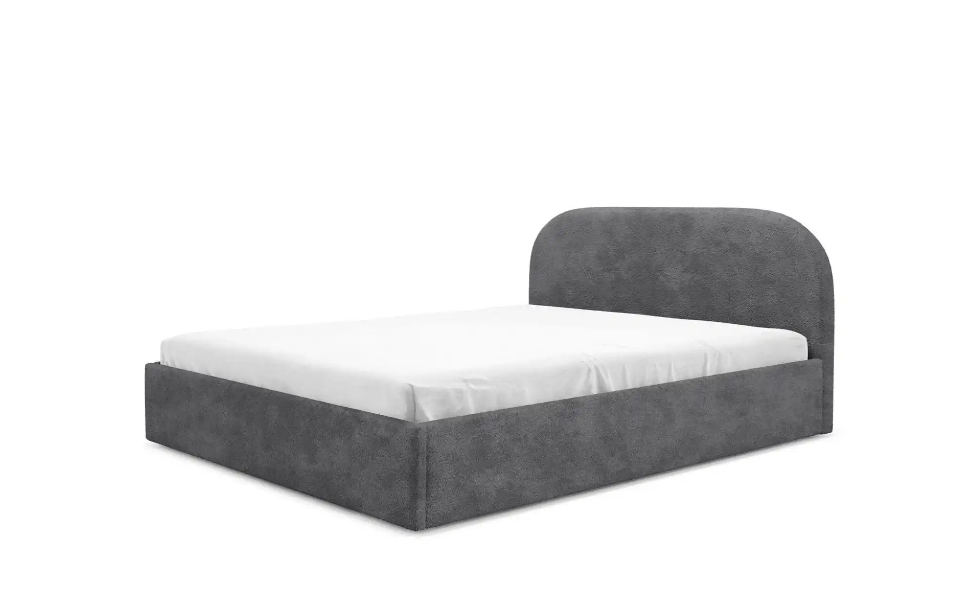 Polsterbett mit Bettkasten Luna ¦ grau ¦ Maße (cm): B: 140 H: 90 Betten > P günstig online kaufen