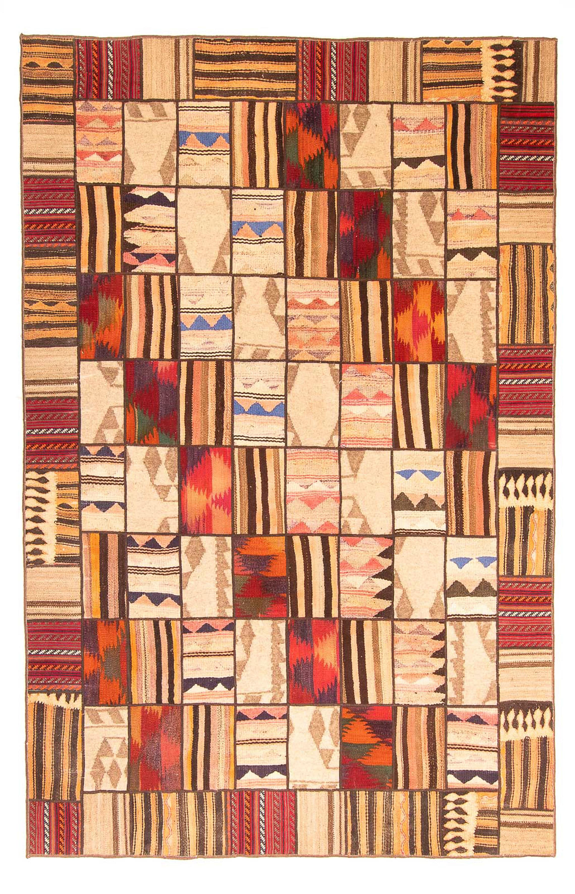 morgenland Teppich »Patchwork - 300 x 200 cm - mehrfarbig«, rechteckig, Woh günstig online kaufen