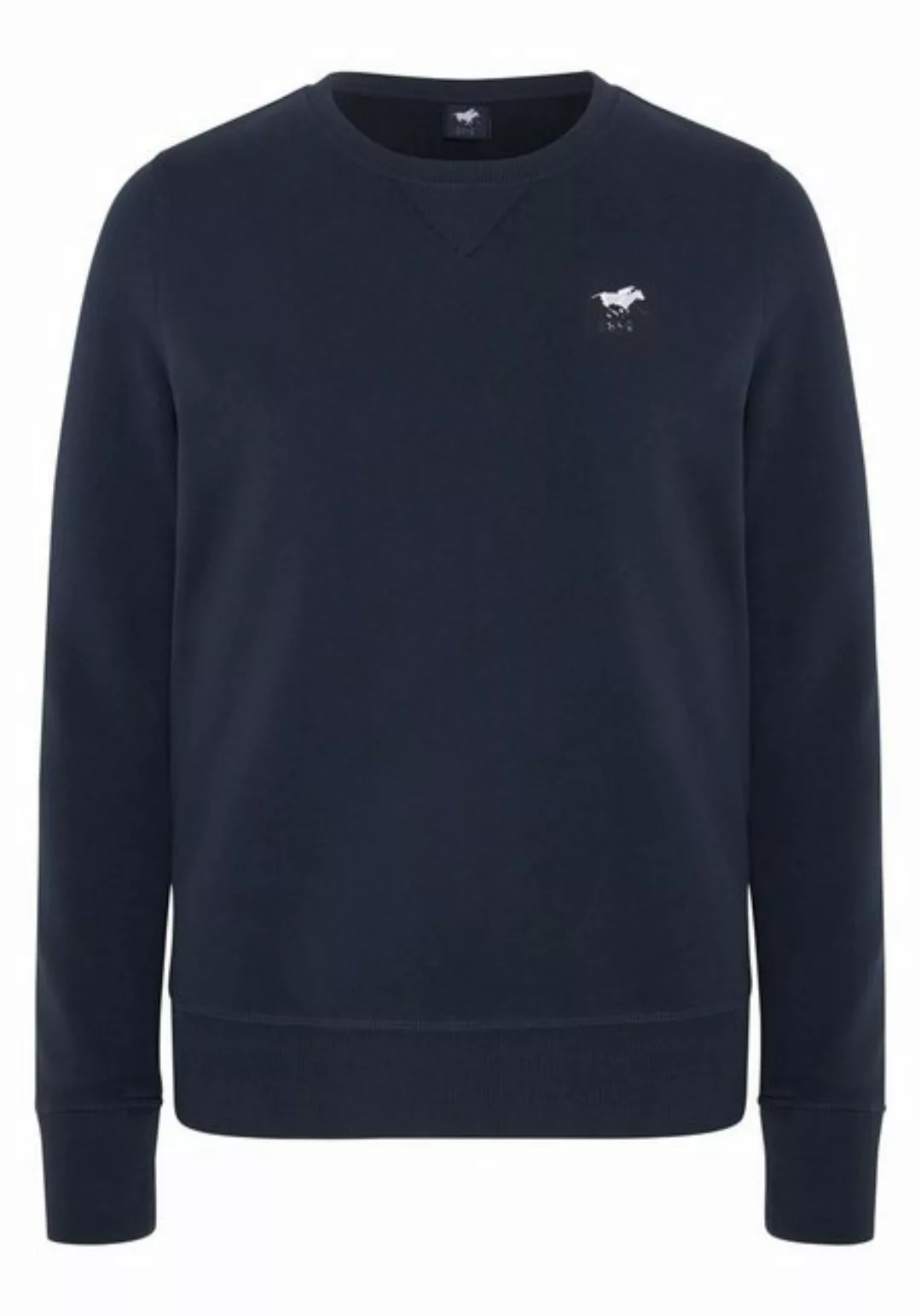 Polo Sylt Sweatshirt mit Label-Stitching günstig online kaufen