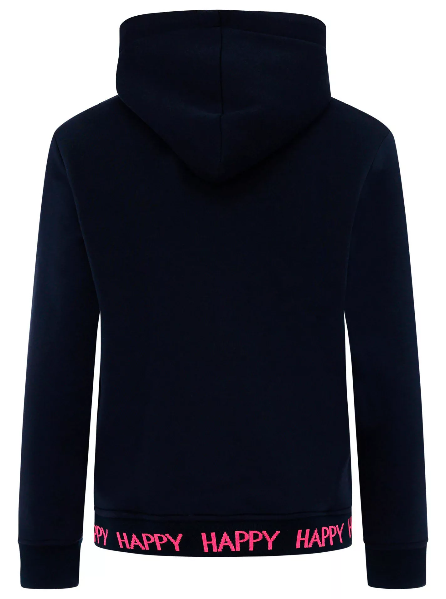 Zwillingsherz Sweatshirt, mit Kapuze, Frontprint, neonfarben günstig online kaufen