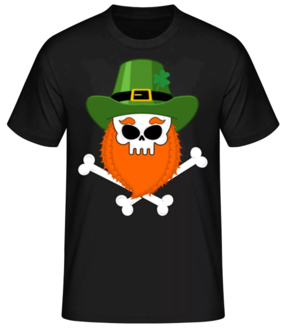 Irish Skull · Männer Basic T-Shirt günstig online kaufen