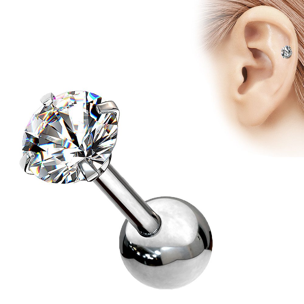 Taffstyle Piercing-Set Tragus Chirurgenstahl mit runden günstig online kaufen