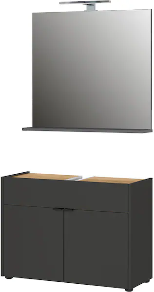GERMANIA Badmöbel-Set "Ameca", (2 St.), Badezimmer-Set bestehend aus Waschb günstig online kaufen