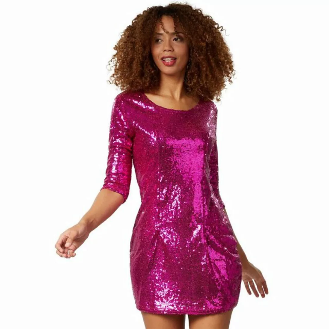 dressforfun Paillettenkleid Pailletten-Langarmkleid günstig online kaufen