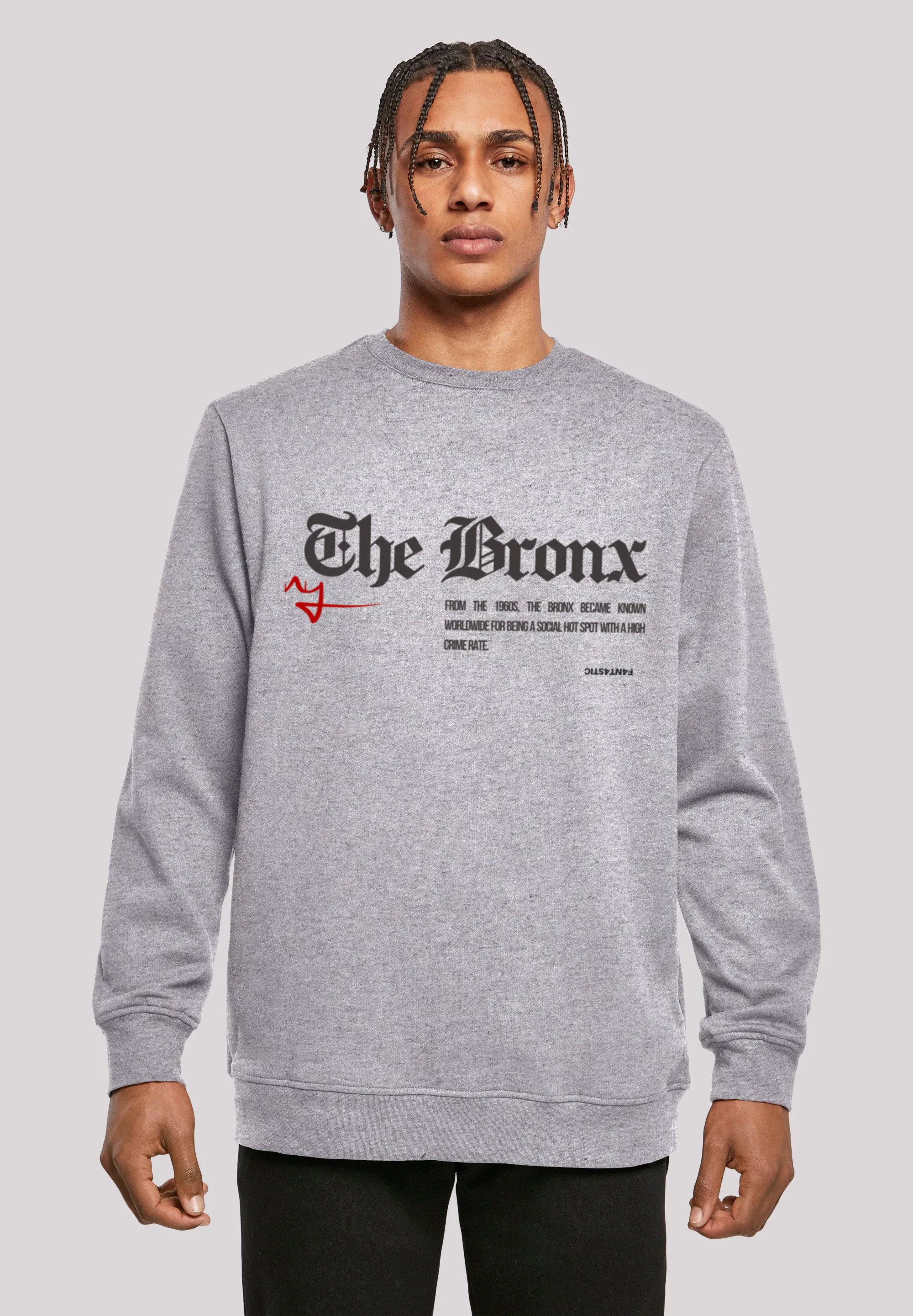F4NT4STIC Kapuzenpullover "The Bronx CREW", Print günstig online kaufen