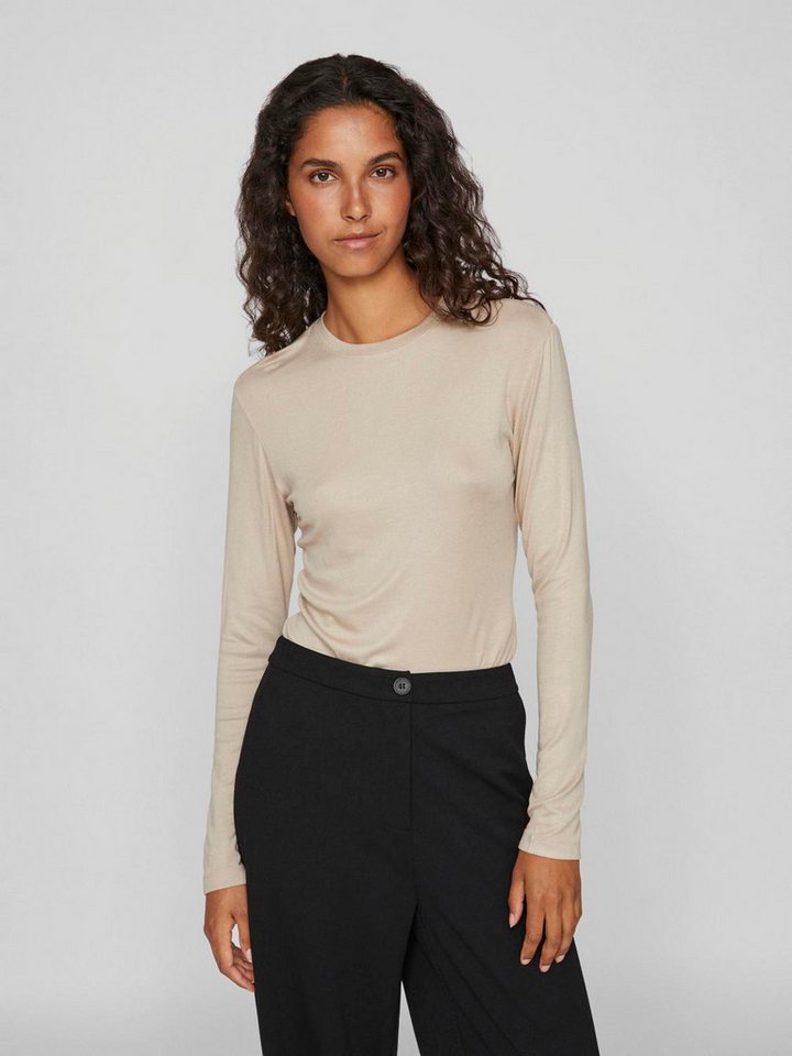 Vila Langarmshirt VIALEXIA O-NECK L/S TOP - NOOS günstig online kaufen