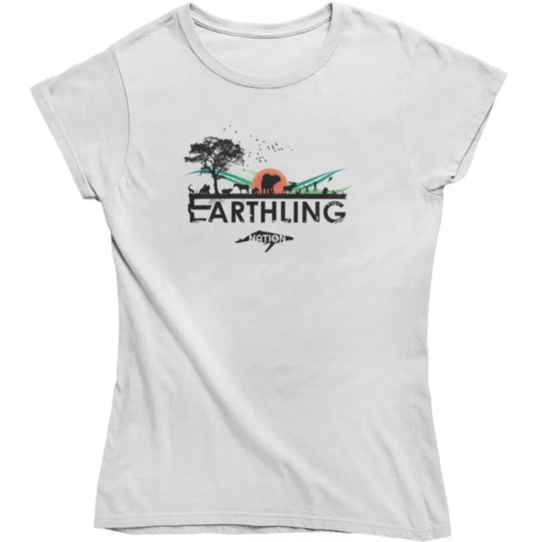 Earthling Nation - Damen Organic Shirt günstig online kaufen