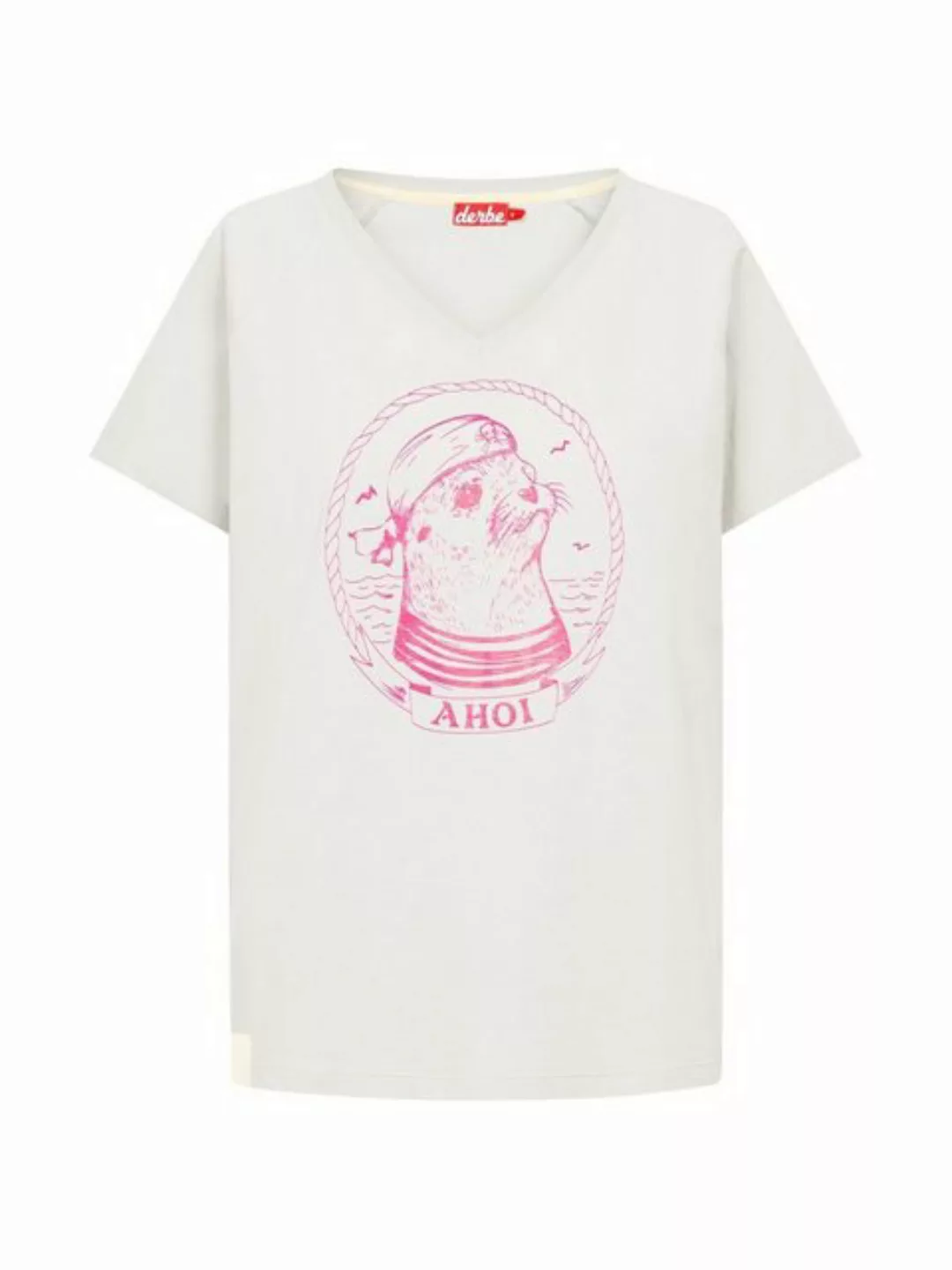 Derbe Print-Shirt Matrosenrobbe Damen T-Shirt (1-tlg) günstig online kaufen