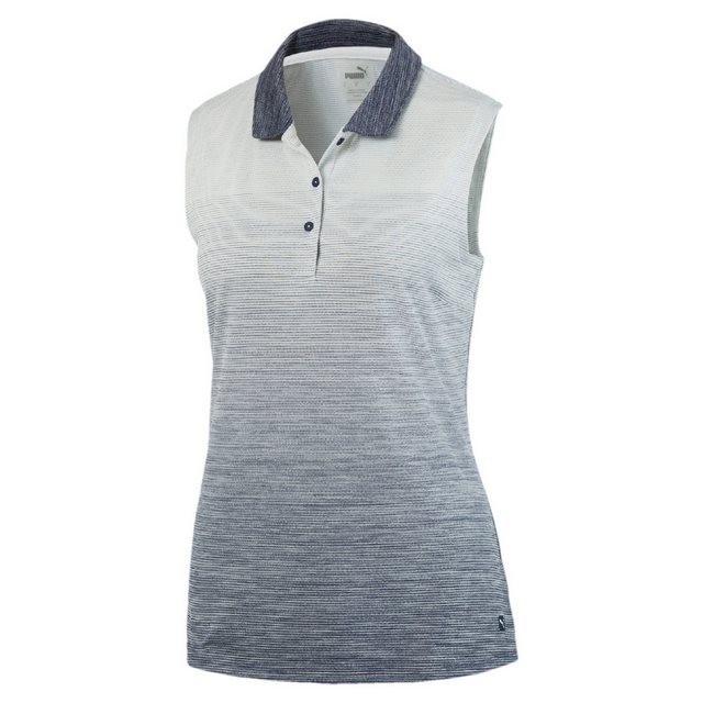 PUMA Poloshirt Puma Golf Polo Ombre Sleeveless Grau Damen M günstig online kaufen
