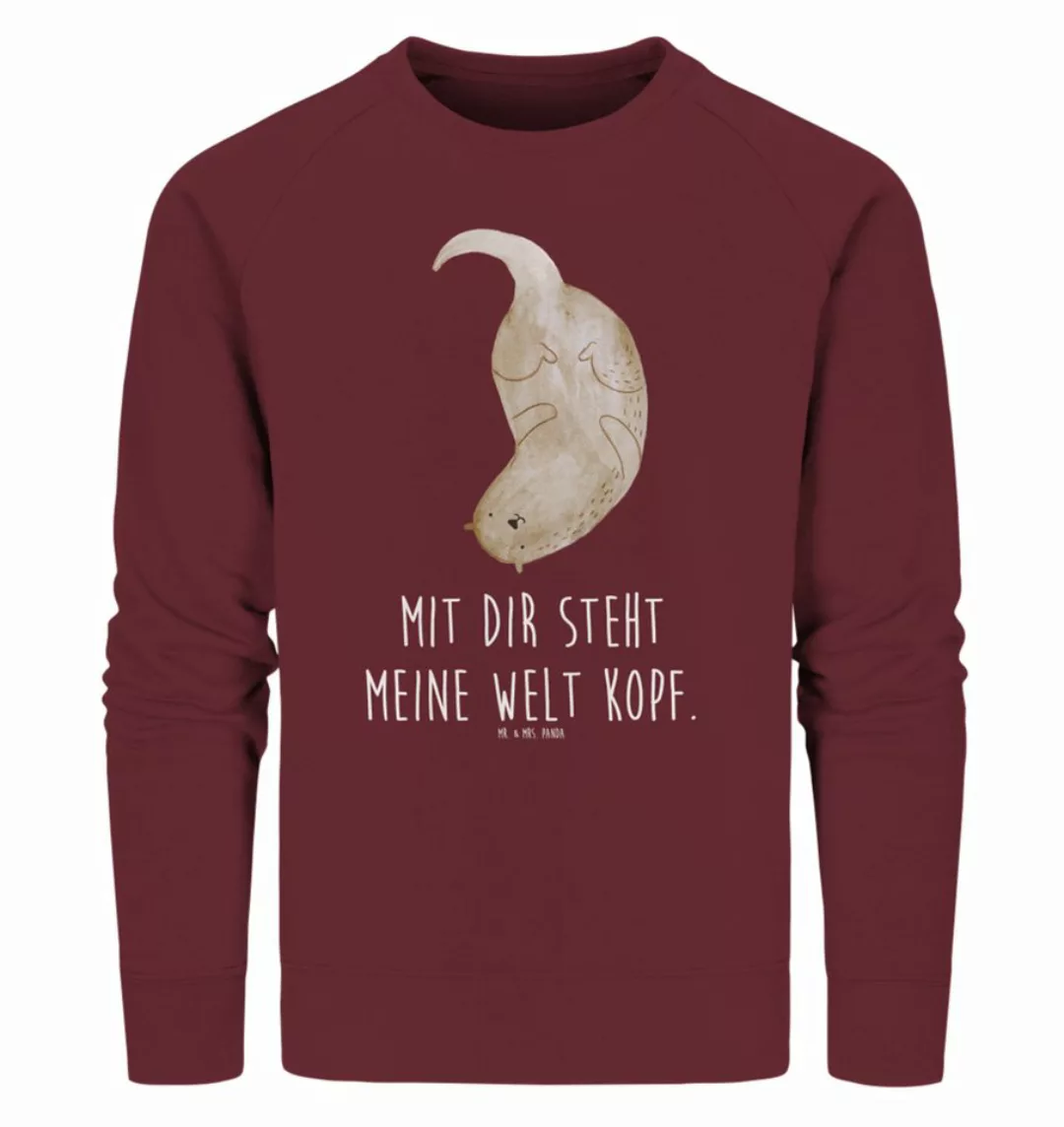 Mr. & Mrs. Panda Longpullover Größe XXL Otter Kopfüber - Burgundy - Geschen günstig online kaufen