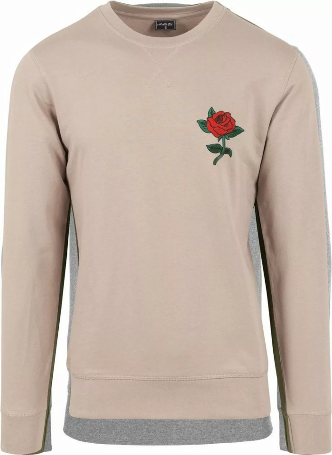 MisterTee Rundhalspullover MisterTee Herren Rose Crewneck (1-tlg) günstig online kaufen