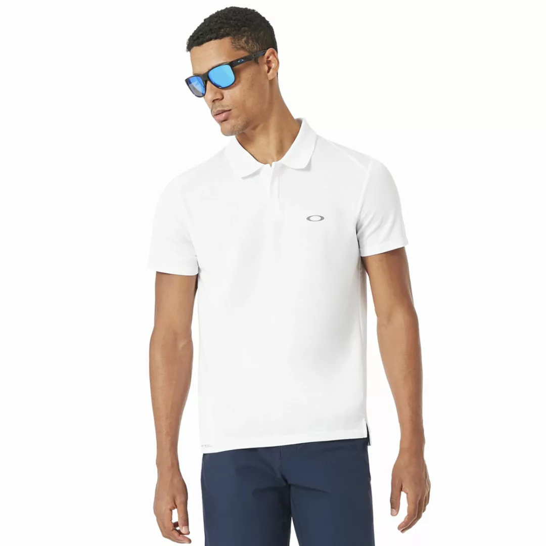 Oakley Link Short-Sleeve Herren-Poloshirt White günstig online kaufen
