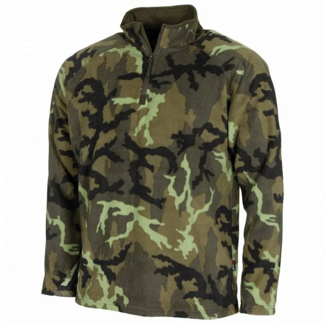 MFH Langarmshirt MFH Shirt "Troyer" Microfleece für Outdoor. günstig online kaufen