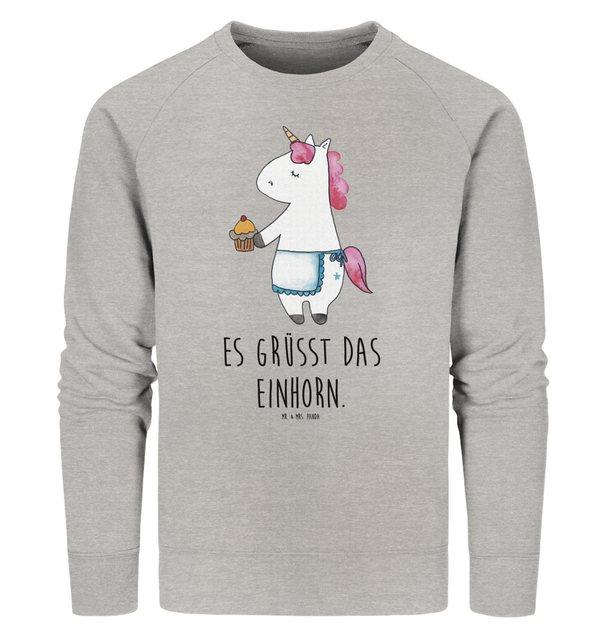 Mr. & Mrs. Panda Longpullover Größe L Einhorn Muffin - Heather Grey - Gesch günstig online kaufen