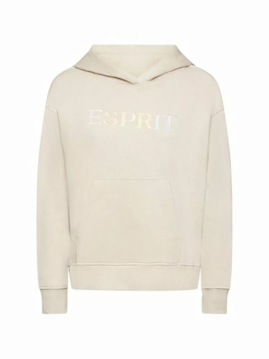 Esprit Sweatshirt Hoodie mit Logostickerei (1-tlg) günstig online kaufen