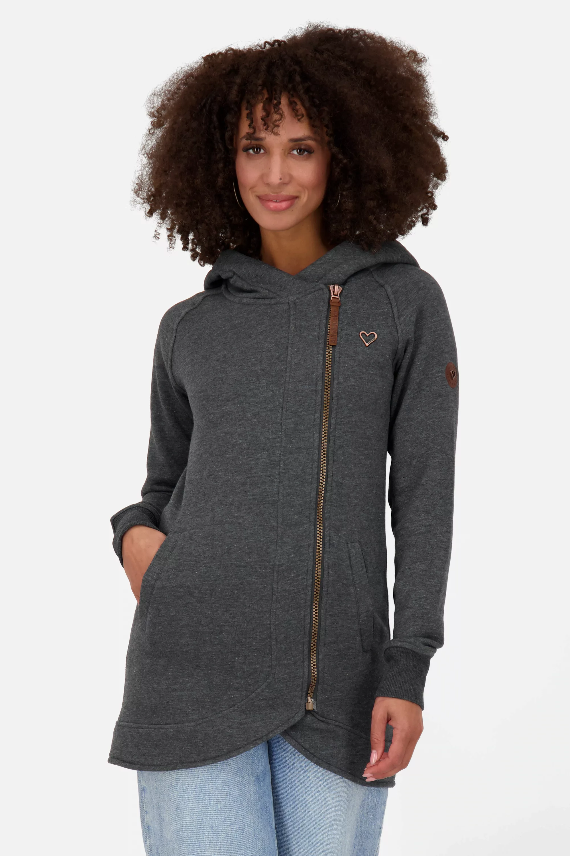 Alife & Kickin Kapuzensweatjacke "MaryAK C Sweatjacket Damen Kapuzensweatja günstig online kaufen