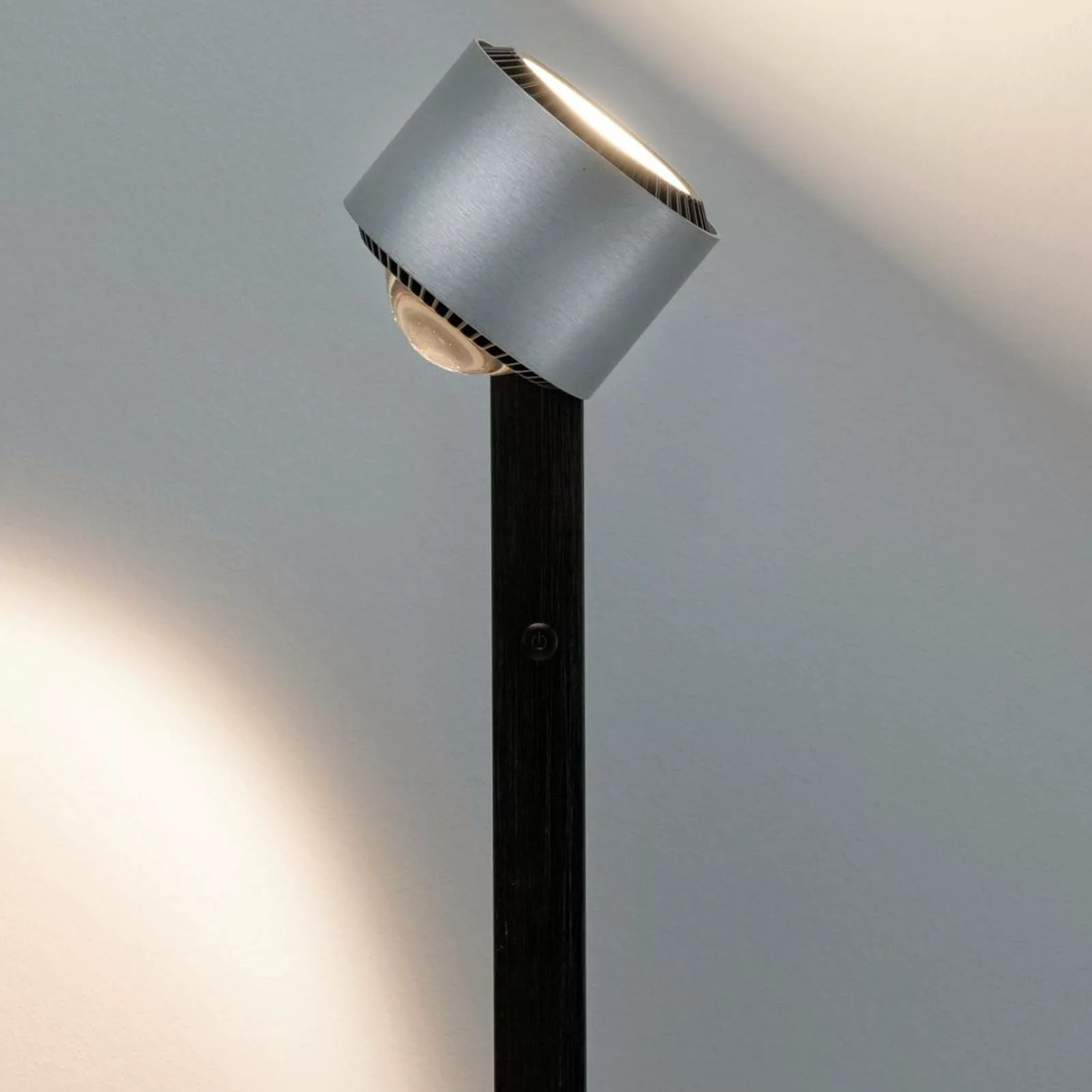 Paulmann Aldan LED-Leseleuchte in Schwarz/Alu günstig online kaufen