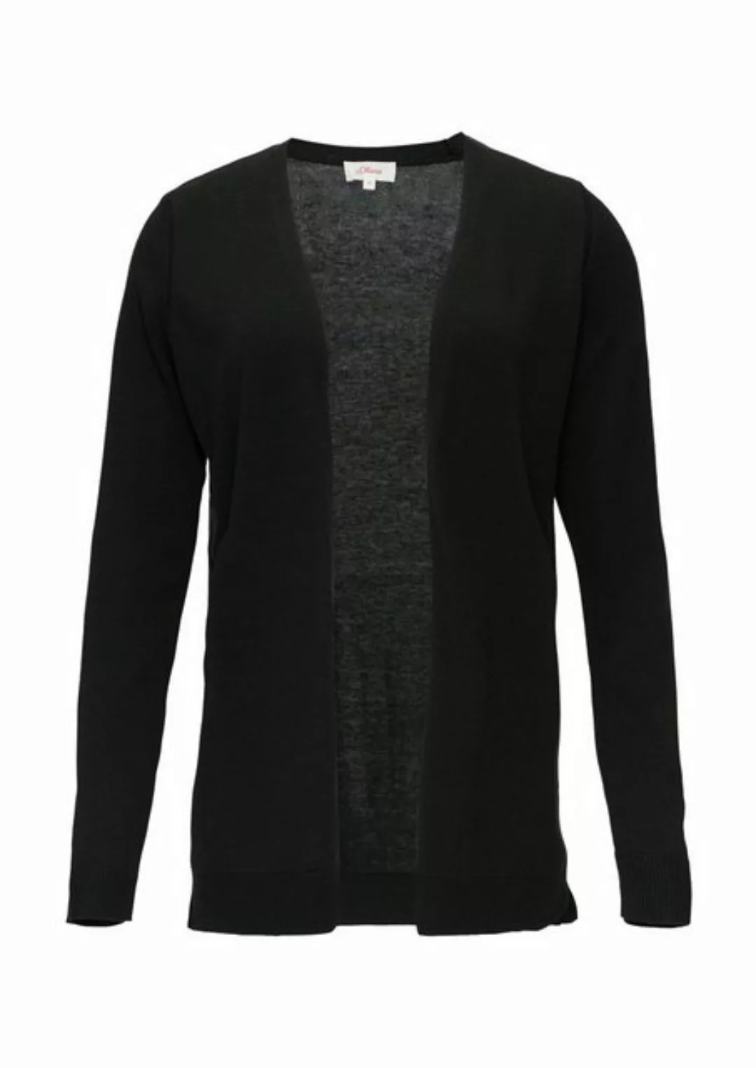 s.Oliver Strickjacke Cardigan aus Viskose-Baumwollmix günstig online kaufen