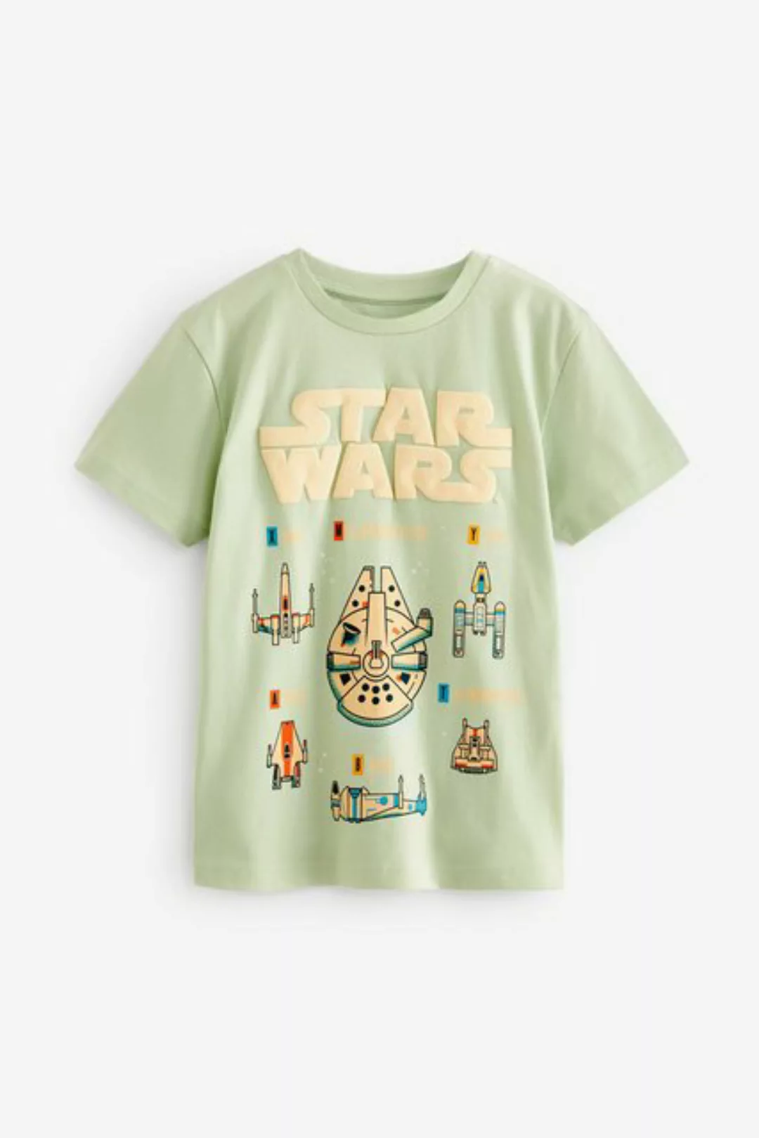 Next T-Shirt Lizenziertes T-Shirt mit Star-Wars-Motiv (1-tlg) günstig online kaufen