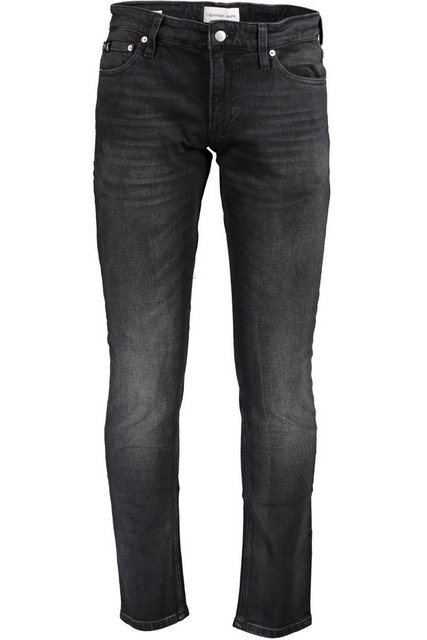 Calvin Klein Jeans 5-Pocket-Jeans Herren Slim Fit schwarze Denim Jeans mit günstig online kaufen