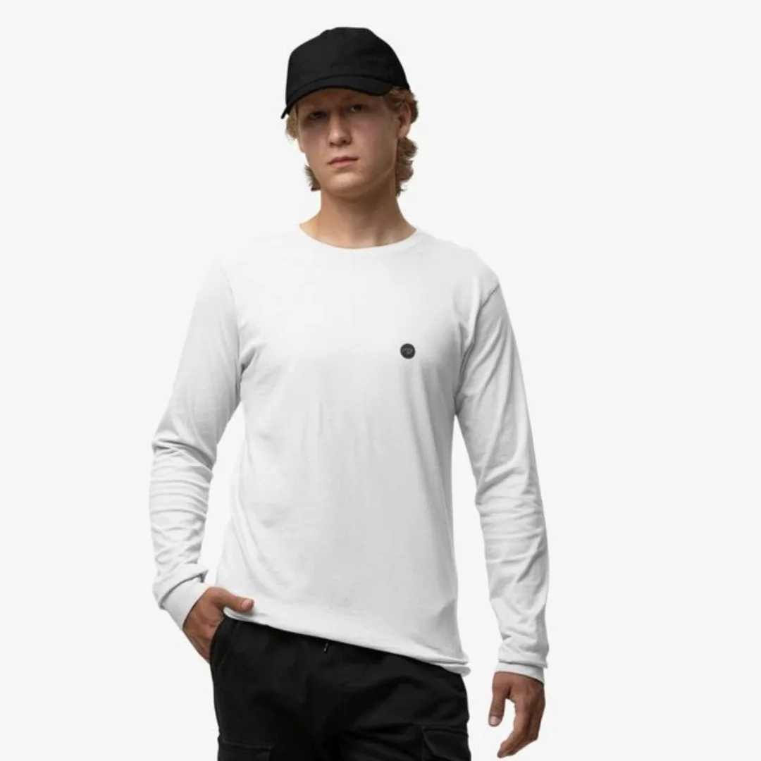 Beeyou. Clothes Longsleeve NIVARO - Longsleeve Regular-Fit aus Bio-Baumwoll günstig online kaufen