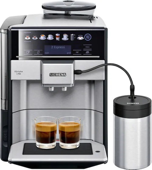 SIEMENS Kaffeevollautomat »EQ.6 plus s700 TE657M03DE« günstig online kaufen