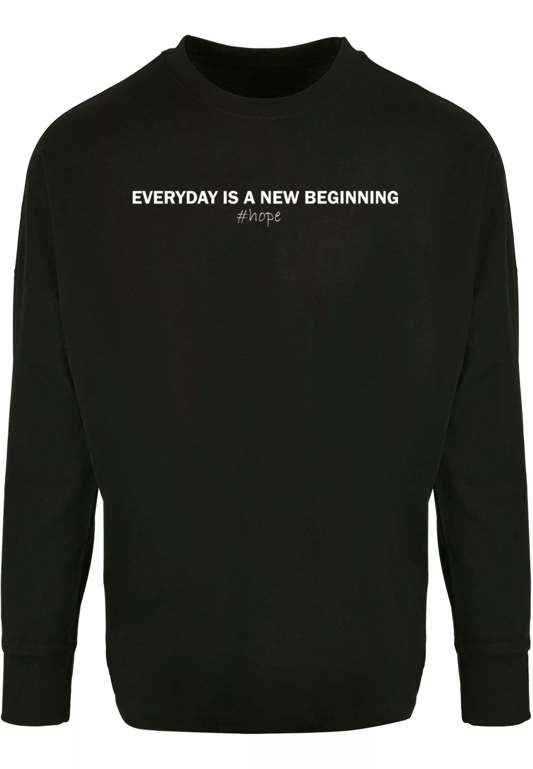 Merchcode Longsleeve "Merchcode Herren Hope Oversized Longsleeve" günstig online kaufen