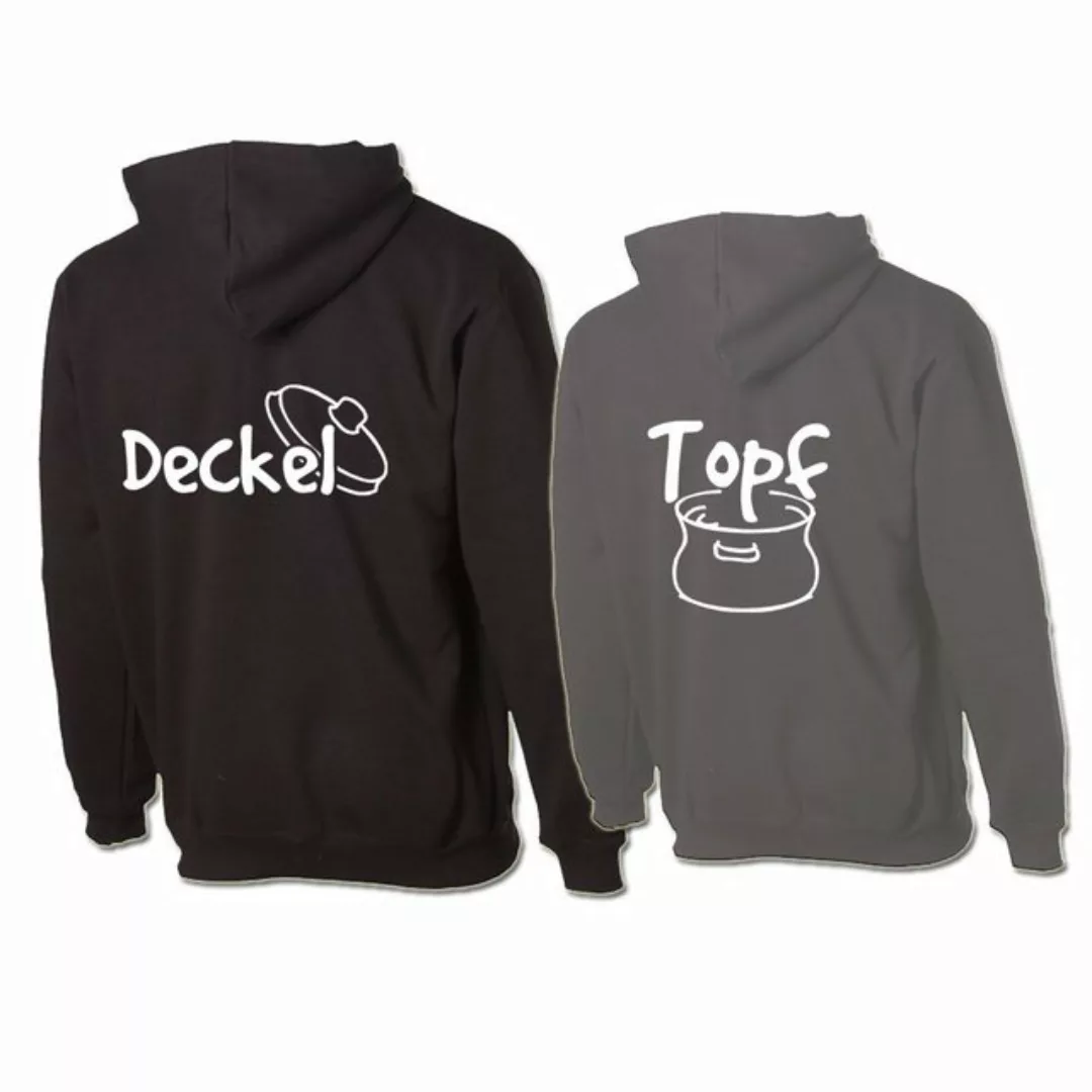 G-graphics Hoodie Topf & Deckel (Partner- / Paar-Set, Einzelteile zum selbs günstig online kaufen