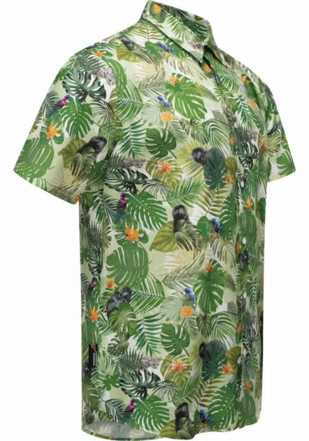 Ragwear Hawaiihemd "Omerro", Sommerliches Herren Hemd mit hawaiianischem Pr günstig online kaufen