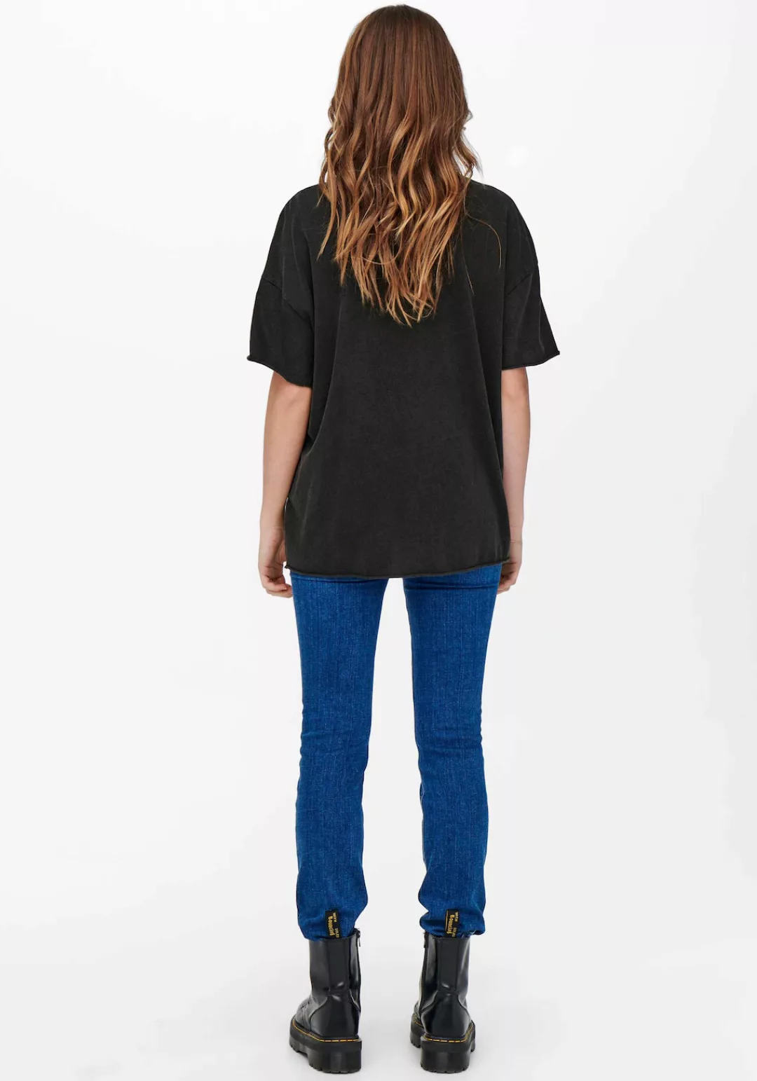 ONLY Rundhalsshirt ONLLUCY OVERSIZE S/S TIGER TOP JRS Oversize Style günstig online kaufen