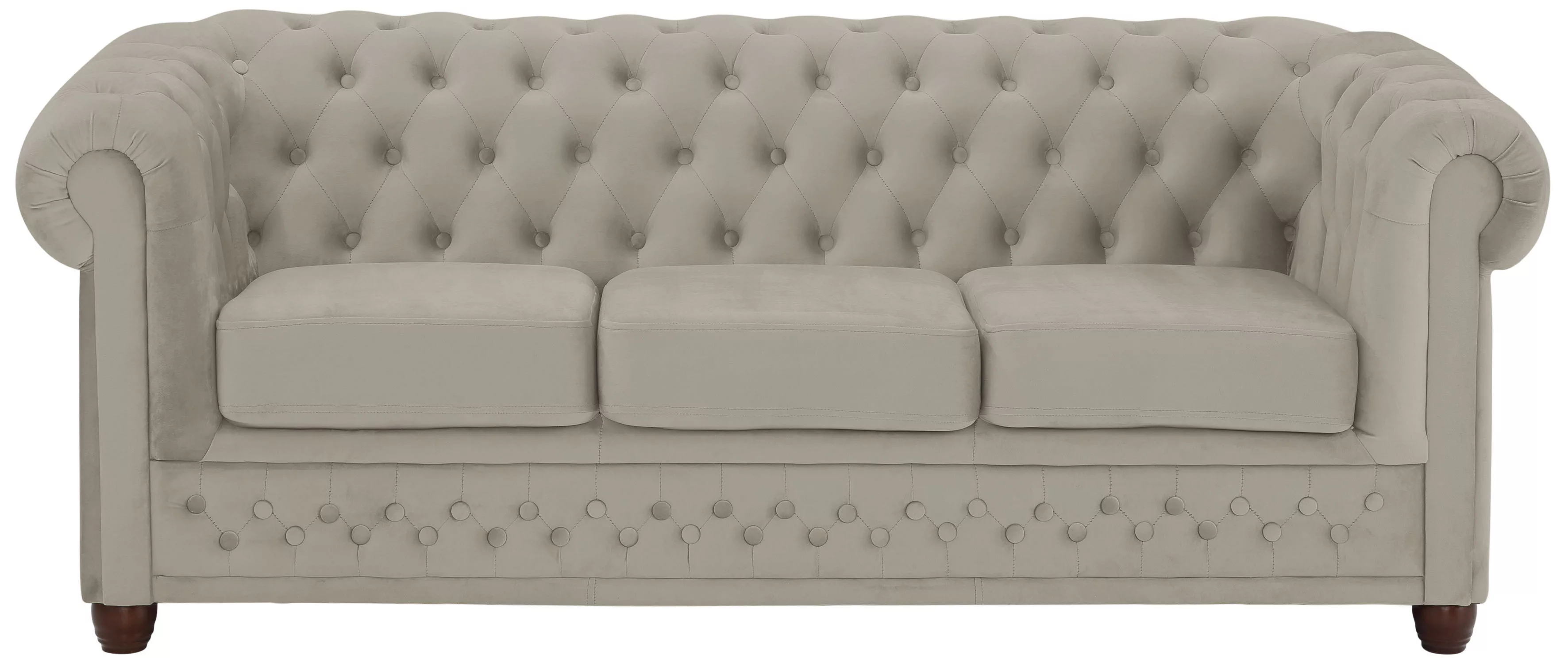 Home affaire Chesterfield-Sofa "New Castle", mit hochwertiger Knopfheftung günstig online kaufen